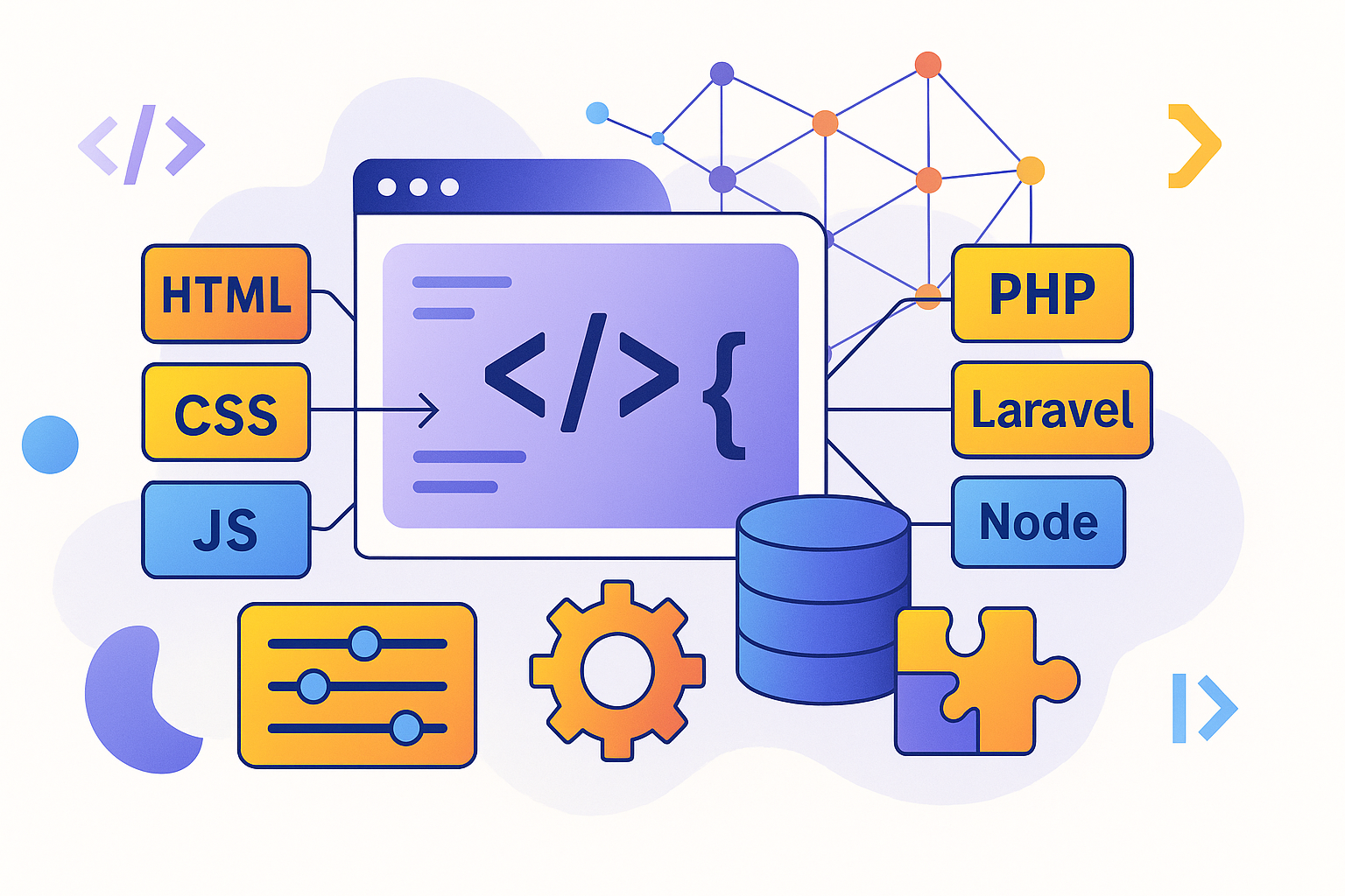 Visual de desarrollo artesanal
