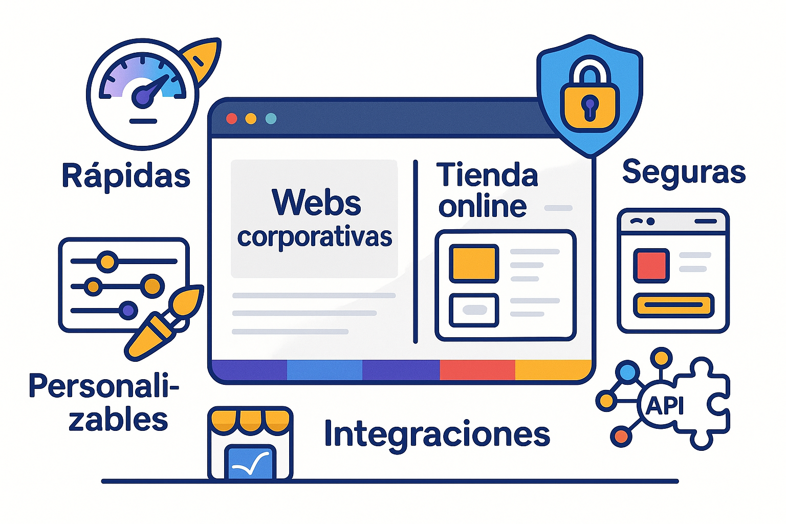 Visual de WordPress y WooCommerce